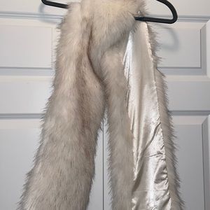Faux fur wrap